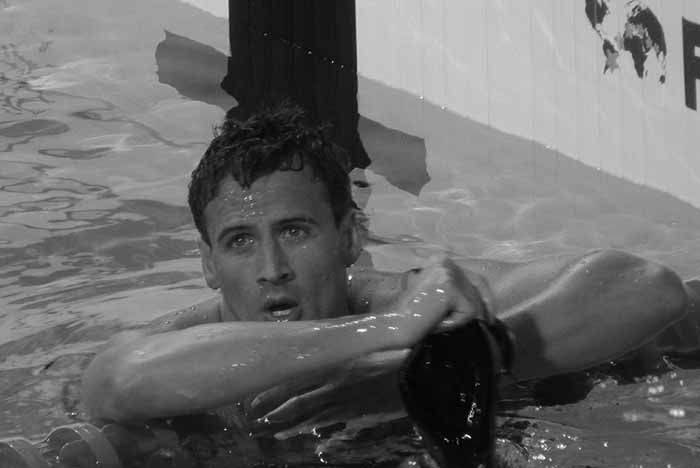 Swimmer Ryan Lochte